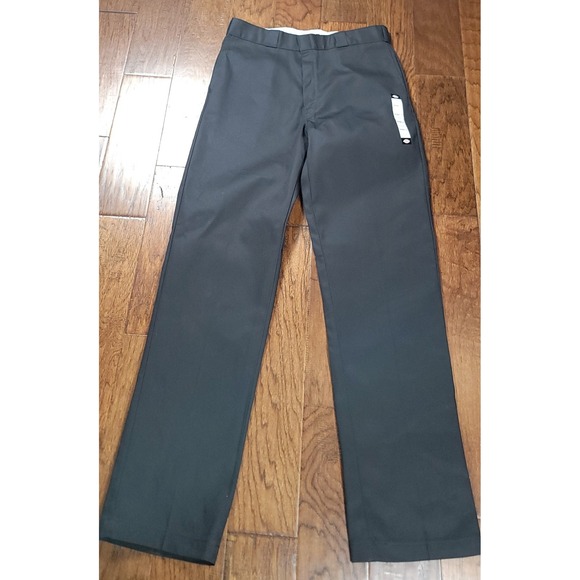 NWT Dickies 874 Mens Black Center Crease Wrinkle Free Original Work Pants 36x36 - Picture 1 of 7